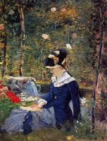 Young Woman in the Bellevue Garden