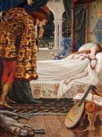 The Briar Rose (triptych, centre panel)