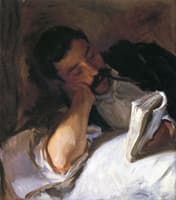 A Man Reading