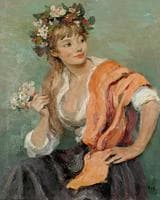 Portrait of Claudine