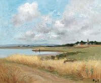 Wheatfield by the sea