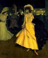 Leaving the Moulin Rouge