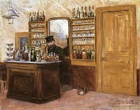 Monsieur Baudy behind His Desk