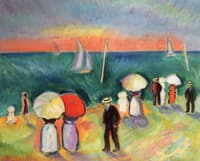The Beach at Sainte-Adresse