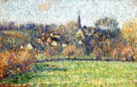 View of the Village of Bazincourt