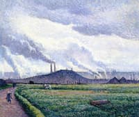 Charleroi, Landscape at Couillet