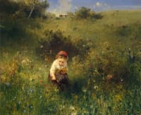 Girl in a Field
