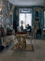 Interior at the bookseller Henric Carlsson