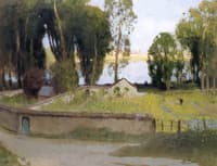 Landscape near Fontainebleau